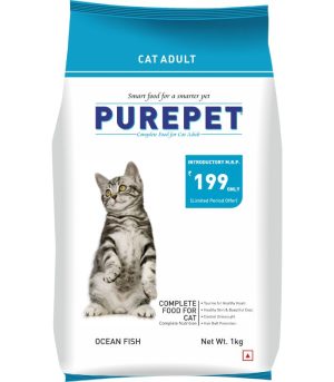 Purepet Dry Cat Food - Ocean Fish