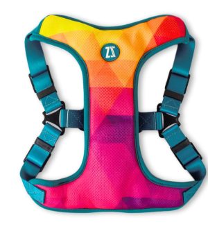 Zoomiez Adjustable Step-in Mesh Dog Harness - Solar