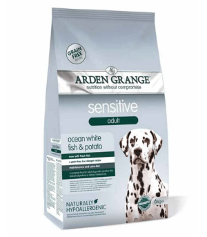 Arden Grange Adult Dry Dog Food - Sensitive Ocean White Fish & Potato